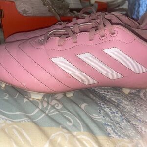 Adidas Pink Soccer Cleats